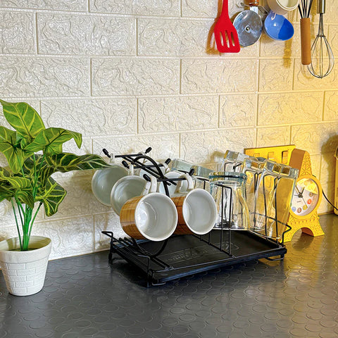 2 in 1 Glass and Cup Stand by Homeasing