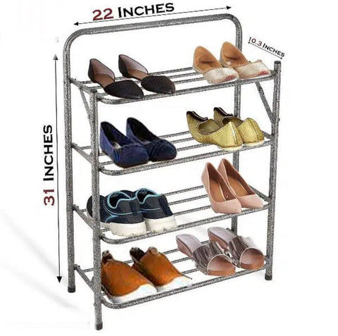 Metal Foldable Shoes Rack By Homeasing